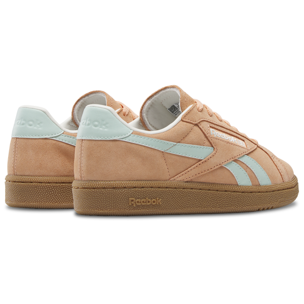 Reebok Club C Grounds UK - Women's - Sunkissed Orange/Chalk/Glitch Aqua - Image 2