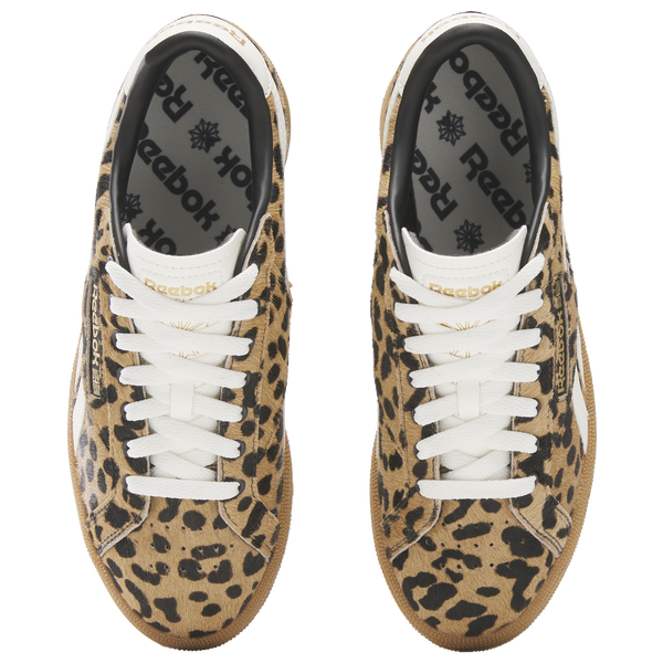 Reebok Club C Grounds UK - Women's - Cheetah/Cheetah/Chalk - Image 3
