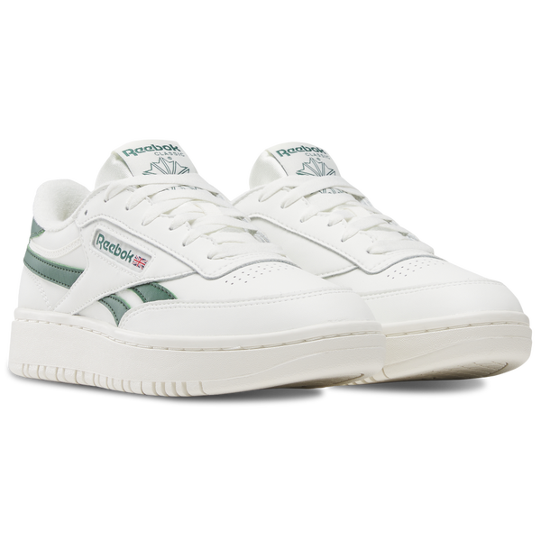 Reebok Club C Double Revenge - Women's - Dark Green/Chalk/Chalk - Image 2