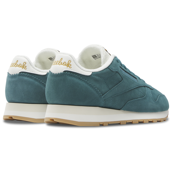 Reebok Classic Leather - Men's - Retro Teal/Retro Teal/Chalk - Image 3