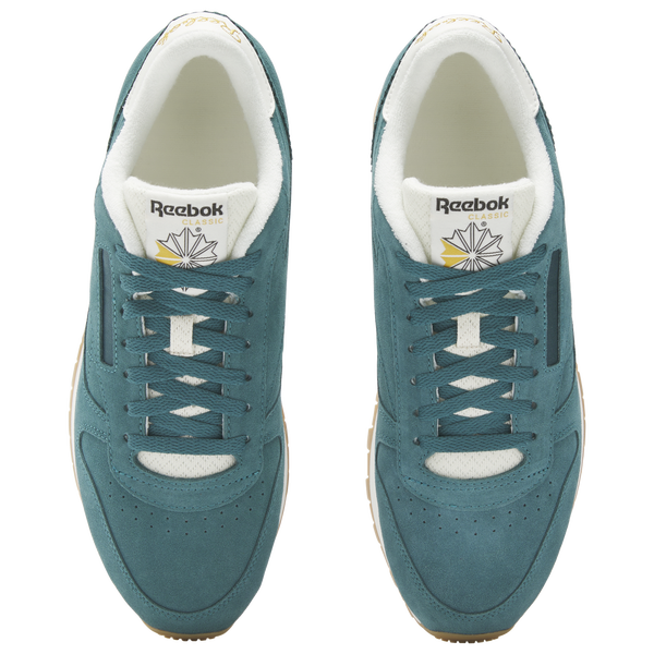 Reebok Classic Leather - Men's - Retro Teal/Retro Teal/Chalk - Image 4