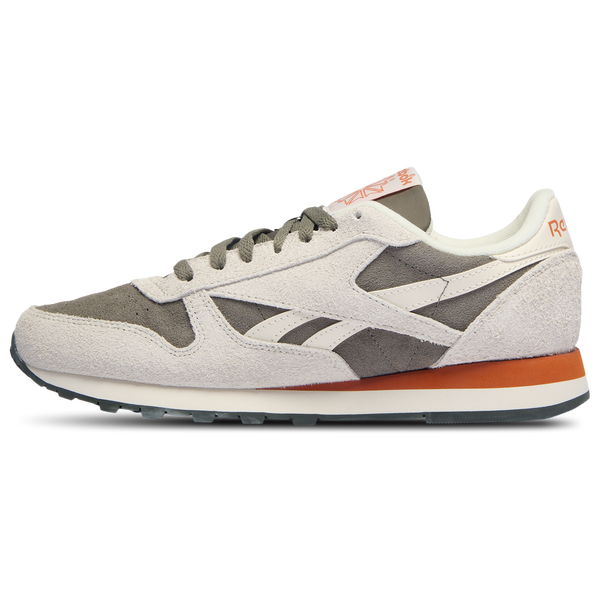 Reebok Classic Leather - Men's - Soft Grey/Still Grey/Chalk - Image 2
