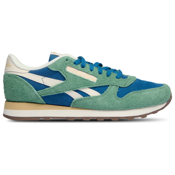 Reebok Classic Leather - Men's - Chalk/Athletic Blue/Field Green