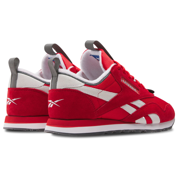 Reebok CL Nylon - Men's - Red/Red/White - Image 3