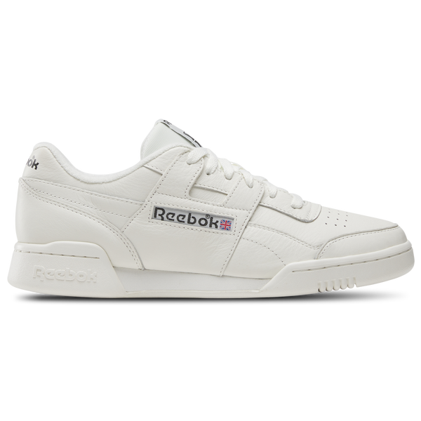 Reebok Workout Plus Leather - Men's - Chalk/Chalk/Black