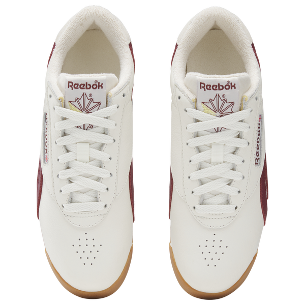 Reebok F/S LO - Women's - Chalk/Classic Burgundy/Gum - Image 4