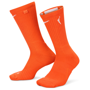 Nike WNBA Elite Crew Socks - Men's - Brilliant Orange/White