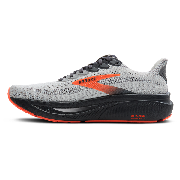 Brooks Ghost 17 - Men's - Orange/Oyster/Black - Image 2