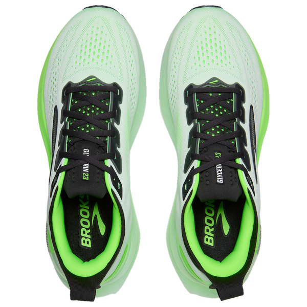 Brooks Glycerin 23 - Men's - Green/White/Phantom - Image 4