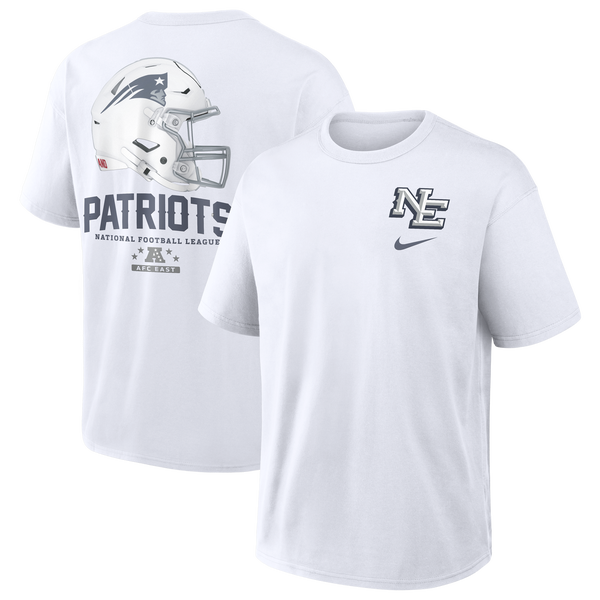 Nike Patriots Rival Short Sleeve T-Shirt - Men's - White