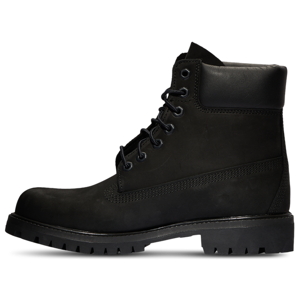 Timberland 6" Hairy Suede Premium Waterproof Boots - Men's - Black - Image 2