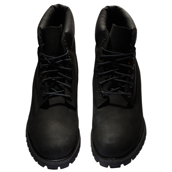 Timberland 6" Hairy Suede Premium Waterproof Boots - Men's - Black - Image 4