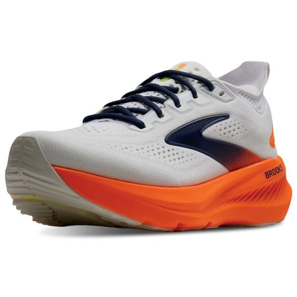 Brooks Glycerin 23 - Men's - White/Navy/White - Image 7