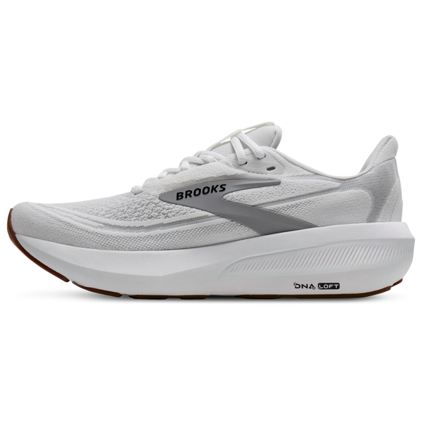 Brooks Revel 9 - Men's - White/Gray/Black - Image 2