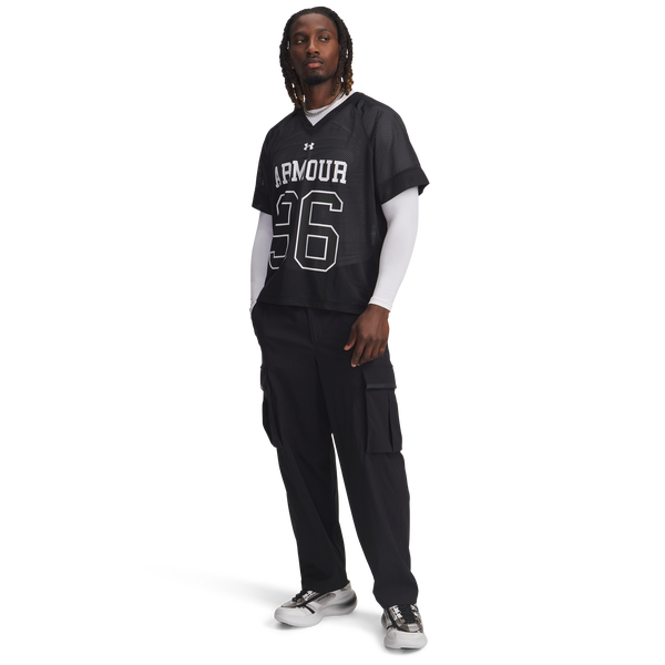 Under Armour Mesh Jersey - Men's - Black - Image 4