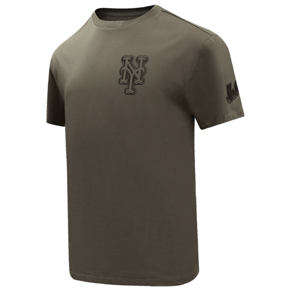 Pro Standard METS NEUTRAL CJ DROP SHOULDER TEE - Men's - Dark Taupe - Image 3