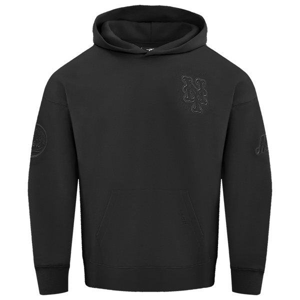 Pro Standard METS NEUTRAL DROP SHOULDER FLC PO HOODIE - Men's - Black
