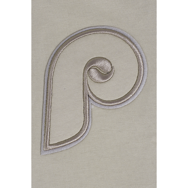 Pro Standard PHILLIES NEUTRAL CJ DROP SHOULDER TEE - Men's - Taupe - Image 5