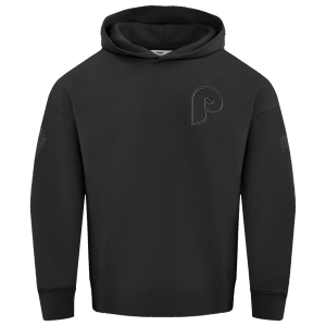Pro Standard PHILLIES NEUTRAL DROP SHOULDER FLC PO HOODIE - Men's - Black