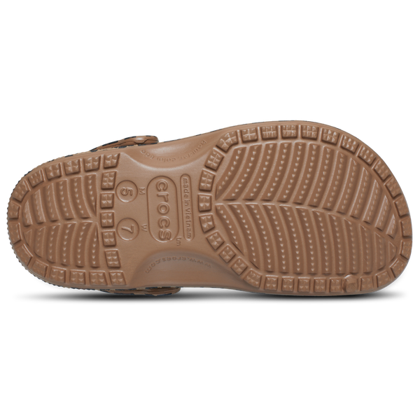 Crocs Classic Animal Clogs - Women's - Sepia/Leopard - Image 4
