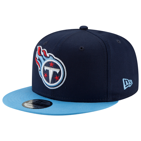 New Era Titans T/C Snapback - Men's - Navy/Carolina - Image 2