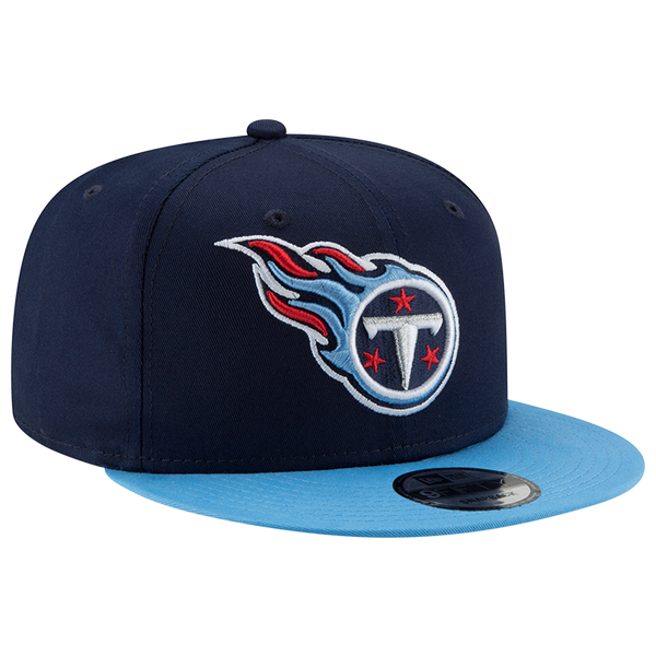 New Era Titans T/C Snapback - Men's - Navy/Carolina - Image 4