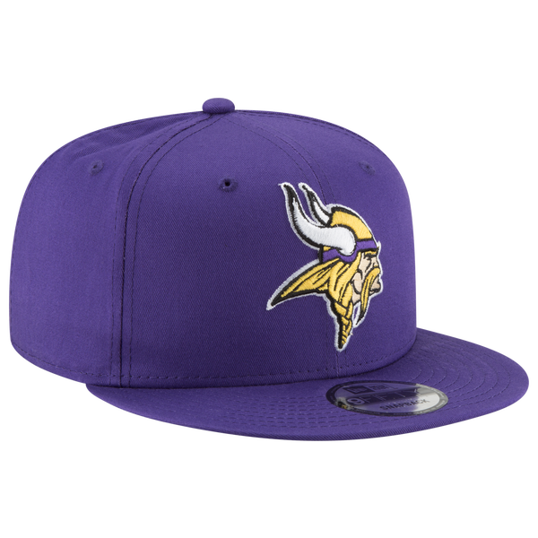 New Era Vikings T/C Snapback - Men's - Purple/Yellow - Image 4