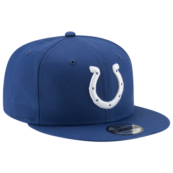 New Era Colts T/C Snapback - Men's - Royal/White - Image 4