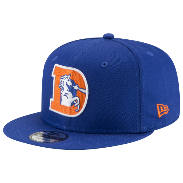 New Era Broncos Basic 950 Snapback Cap - Men's - Blue/Multi