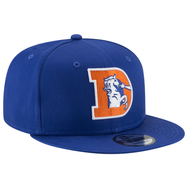 New Era Broncos Basic 950 Snapback Cap - Men's - Blue/Multi - Image 3
