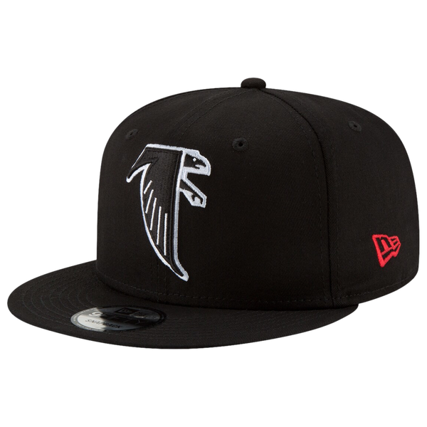 New Era Falcons Throwback 9FIFTY Adjustable Snapback - Men's - Black - Image 2