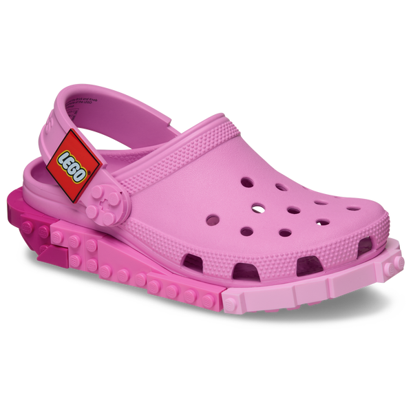 Crocs Lego Clogs - Girls' Preschool - Pink/Pink - Image 6