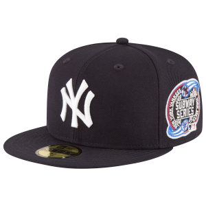 New Era Yankees 59Fifty World Series Side Patch Cap - Men's - Navy/White