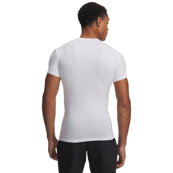 Under Armour Tactical HeatGear® Compression T-Shirt - Men's - White/White - Image 2