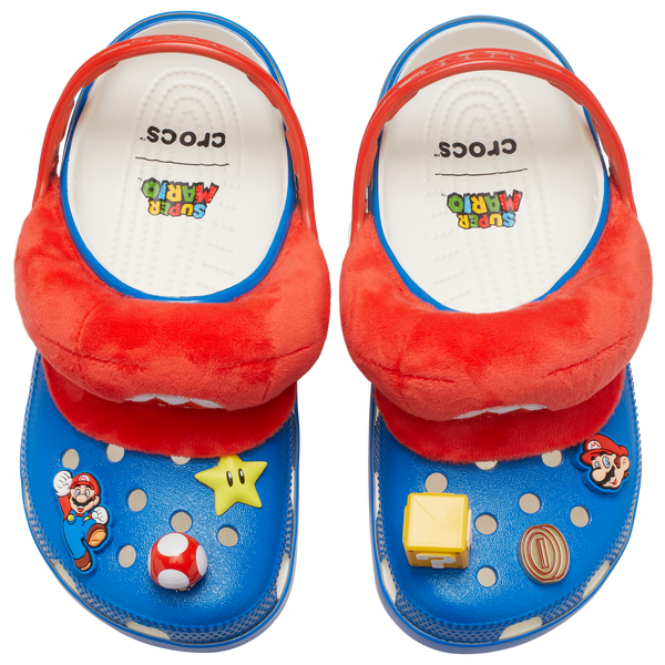 Crocs Mario Classic Clogs - Men's - Blue/Multi/Red
