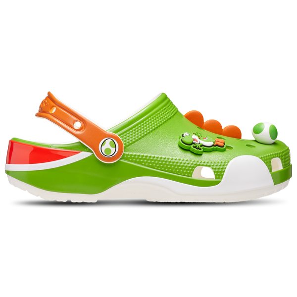 Crocs Yoshi Classic Clogs - Men's - Green/Multi - Image 2