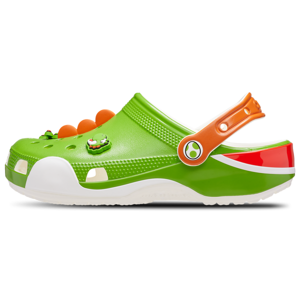 Crocs Yoshi Classic Clogs - Men's - Green/Multi - Image 3