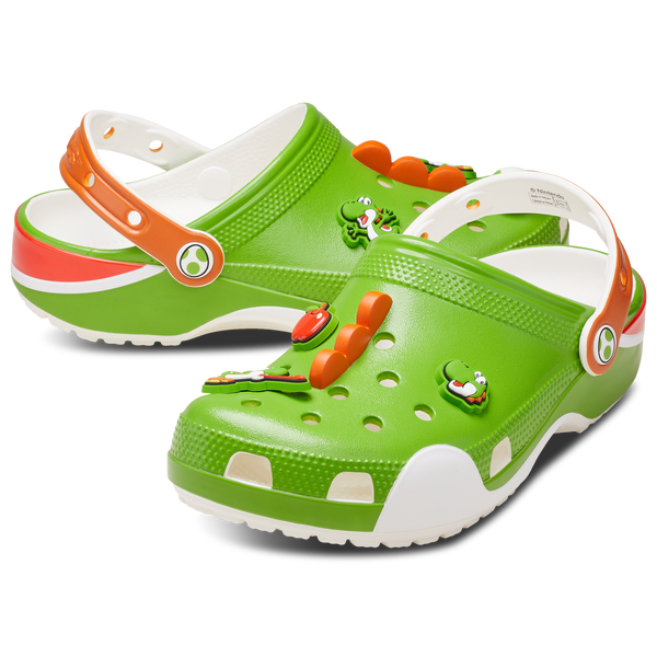 Crocs Yoshi Classic Clogs - Men's - Green/Multi - Image 7