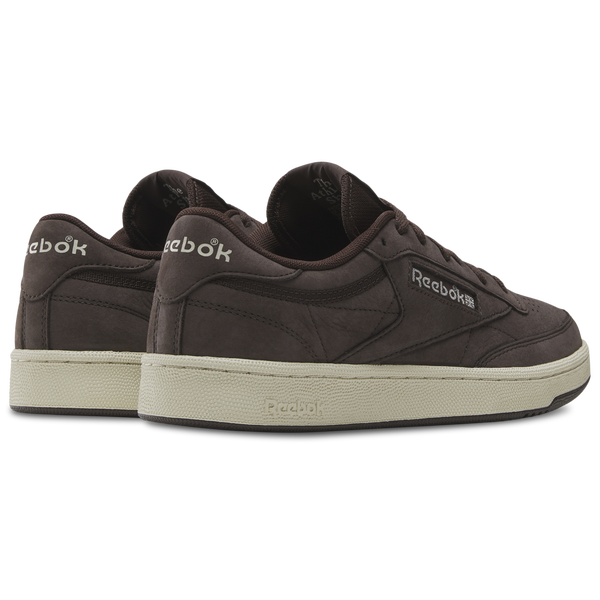Reebok Club C 85 - Men's - Dark Brown/Linen - Image 3