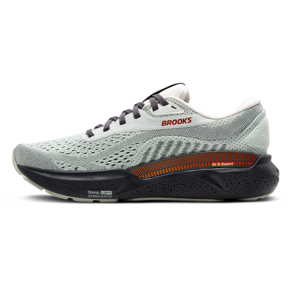 Brooks Adrenaline GTS 24 - Women's - Mercury/Ebony/Copper - Image 2