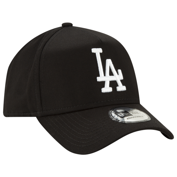 New Era Dodgers 9Forty A Frame Cap - Men's - Black/White - Image 4