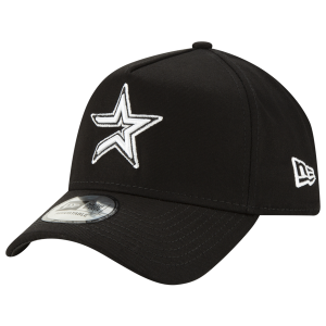 New Era Astros 9Forty A Frame Cap - Men's - White/Black