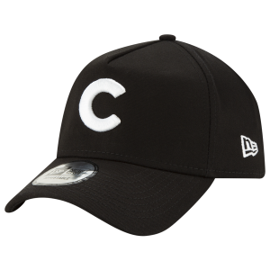 New Era Cubs 9FORTY A-Frame Cap - Men's - Black/White
