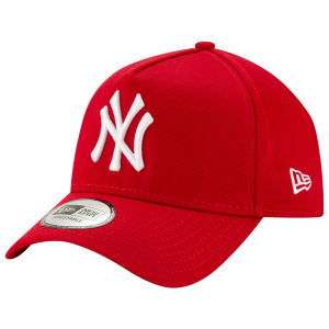 New Era Yankees 9Forty A Frame Cap - Men's - Red/White