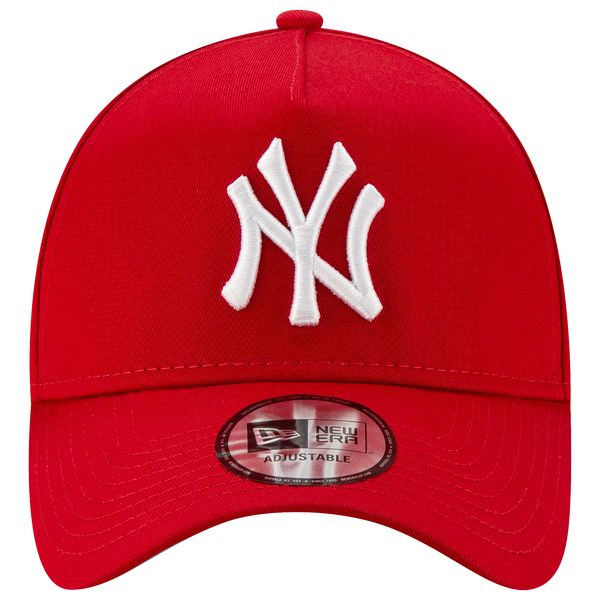 New Era Yankees 9Forty A Frame Cap - Men's - Red/White - Image 3