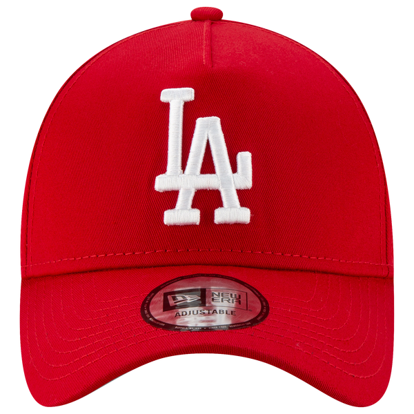 New Era Dodgers 9Forty A Frame Cap - Men's - Red/White - Image 3