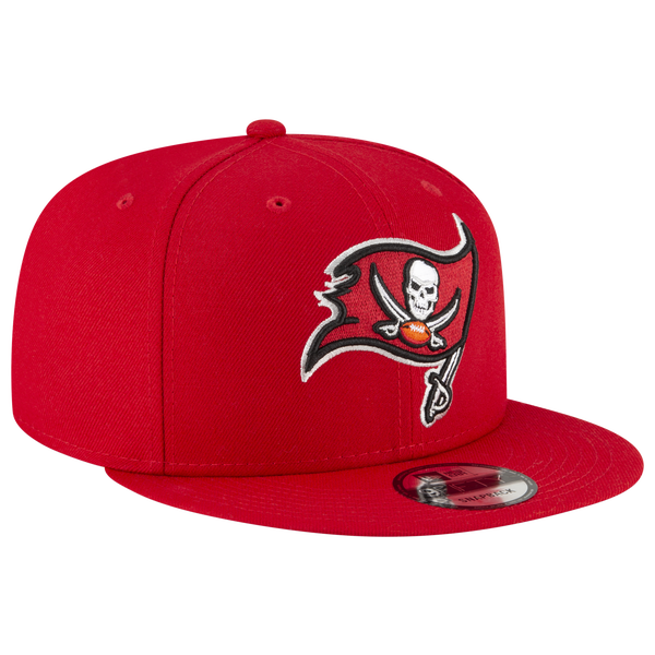 New Era Buccaneers T/C Snapback - Men's - Red/Black - Image 4
