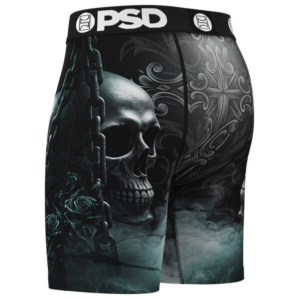 PSD Graphic Briefs - Men's - Teal/Gray/Black - Image 4