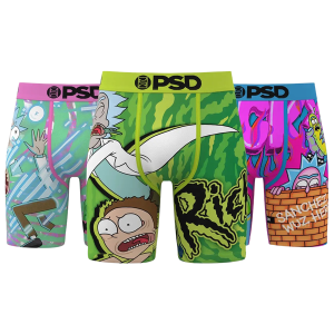 PSD Graphic Briefs 3 Pack - Men's - Multi/Multi/Multi