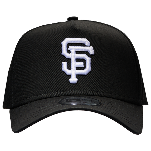 New Era Giants A Frame Adjustable Cap - Men's - Black - Image 2